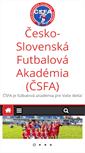 Mobile Screenshot of csfa.sk